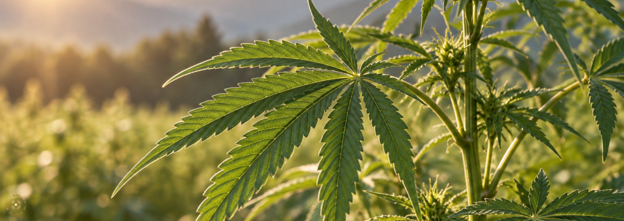 Cannabis som v�xt: Blad, blommor och botanisk variation