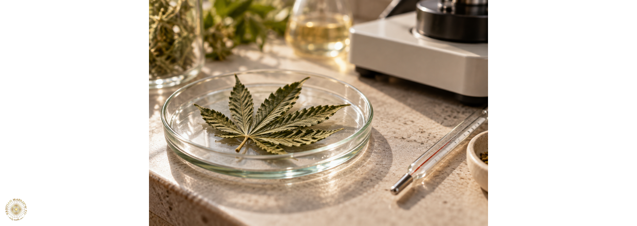 THC, THCA och totalt THC: D�rf�r spelar bokst�verna roll