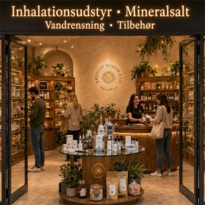 Inhalationsudstyr - Mineralsalt - Vandrensning - Tilbeh&oslash;r