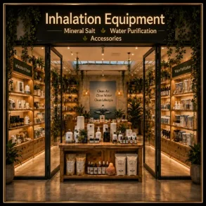 Inhalation Equipment - Mineral Salt - Water Purification - Accessories