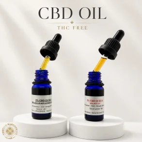 (3) CBD oil THC Free