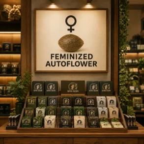 Feminized autoflower seeds &ndash; female plants that flower automatically.