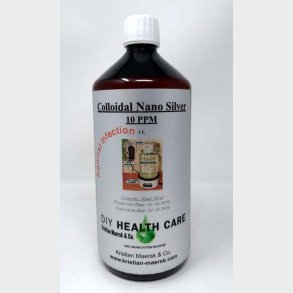 Kolloid sølvvand og basisk Vand