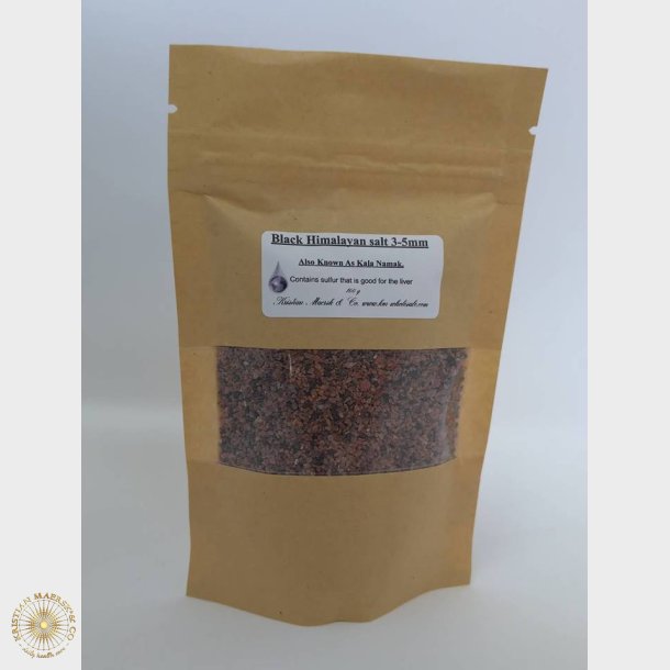 Himalaya Sort Lava Salt / Kala Namak (100g.) 1 mm