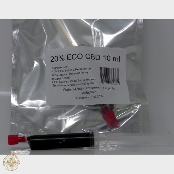 20% ko CBD 10 ML med spansk bjerghonning - 20% CBD