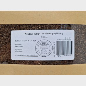 Neutral hemp - no chlorophyll 50 g.