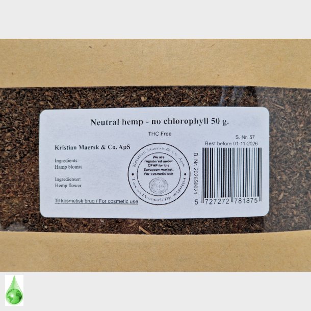 Neutral hemp - no chlorophyll 50 g.