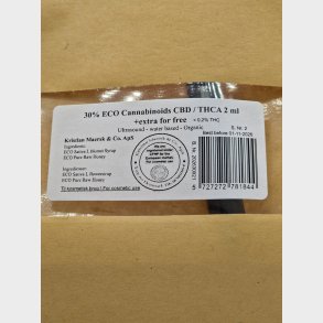 30% ECO Cannabinoids CBD / THCA 5-6 ml
