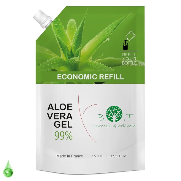 100% Pure Aloe Vera Gel from Spain 500 ml