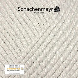 Vitt hampagarn 50 g.