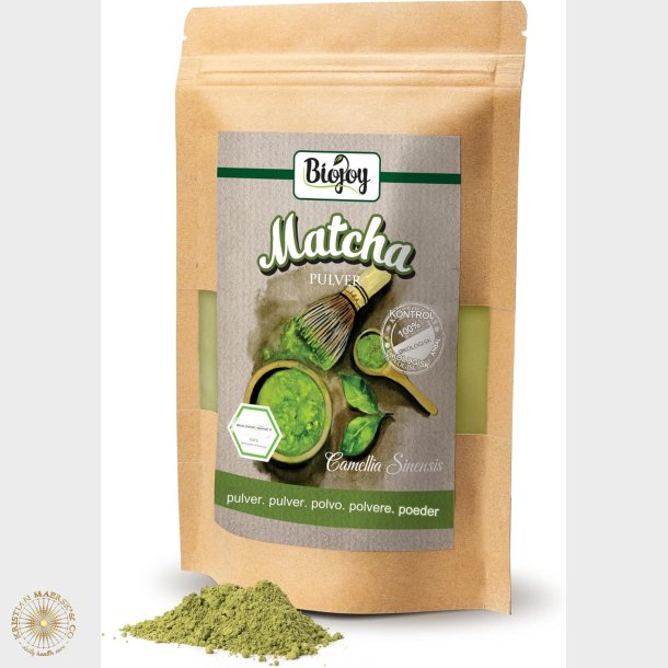 Grner Tee Biojoy BIO-Matcha-Pulver (100 g), Matcha-Tee, ohne Zusatzstoffe (Camellia Sinensis)