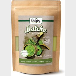 Grnt te Biojoy BIO-Matcha-pulver (100 g), Matcha-te, utan tillsatser (Camellia Sinensis)