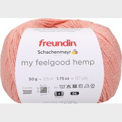 Blush hampa garn 50 g.