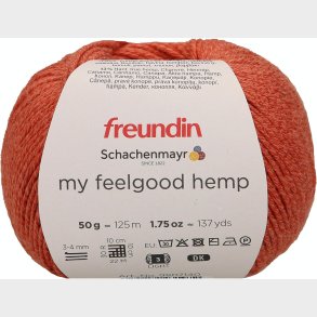 Mursten hamp garn 50 g.