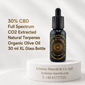 Bio CBD Olie 30% 30 ml med Terpener