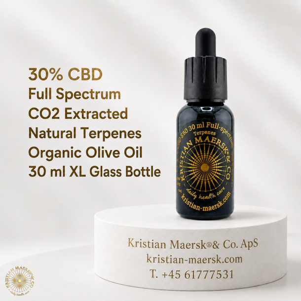 Bio CBD Olie 30% 30 ml med Terpener