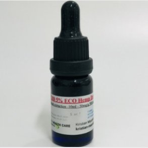 CBD 5% CO2 filtered oil red yellow color 10 ml Harlev J