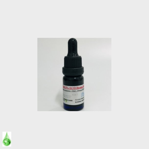 CBD 5% CO2 filtered oil red yellow color 10 ml Harlev J