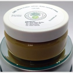 CBD, Shea Butter, Silver, Kala namak cream 120 ml Gl