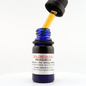 CBD olie 20% 10 ml - Fuld spektrum CO2 Udvundet 10 ml