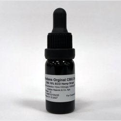 CBG Olie 10% 10 ml. Kristians Original < THC 0,2%