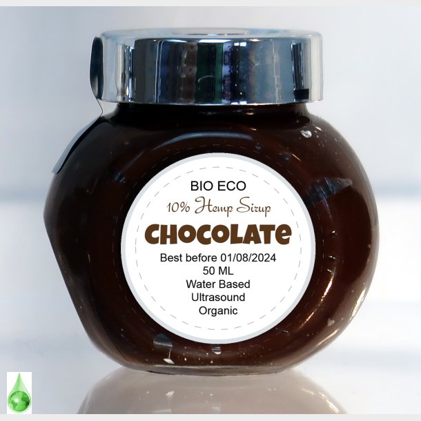 50 ML 10% Sativa L Hamp sirup chokolade - 5% CBD
