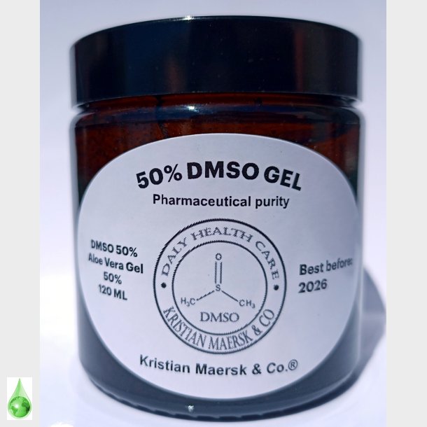 DMSO 50% 120 ML / Aloe Vera Gel 50% Harlev J