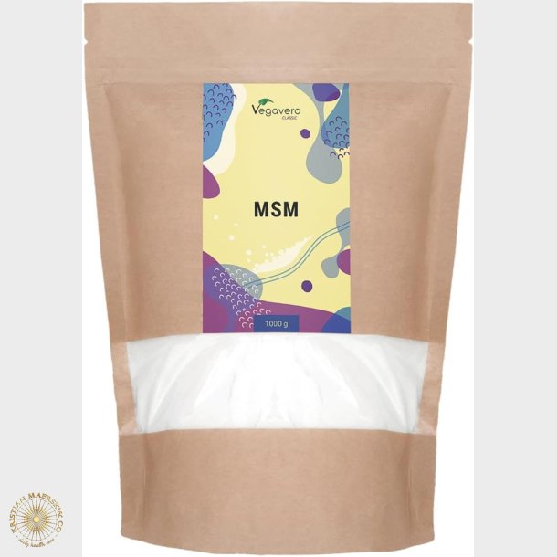 MSM pulver 1000 g Vegavero | 99,9% ren