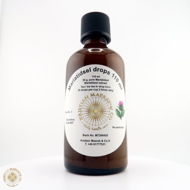 Mariatidsel drops 110 ml