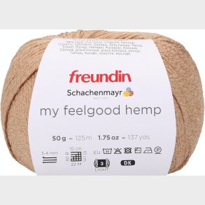 Sand hamp garn 50 g.