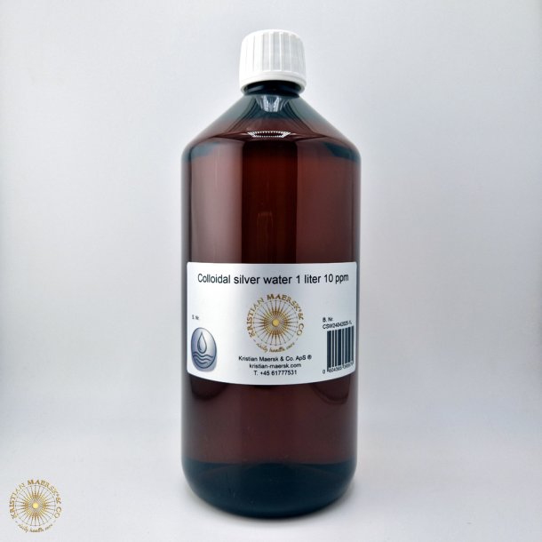 Kolloid slvvand 1 liter 10 ppm