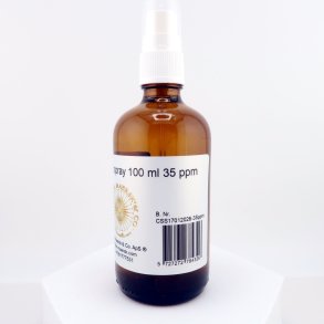 Silver water spray 100ml 35ppm glasflaske