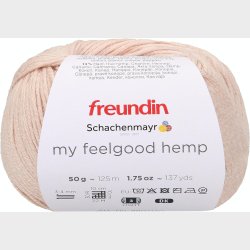 Hudfrg hampagarn 50 g.