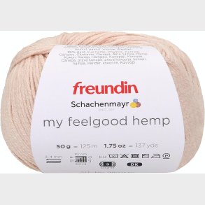 Hudfrg hampagarn 50 g.