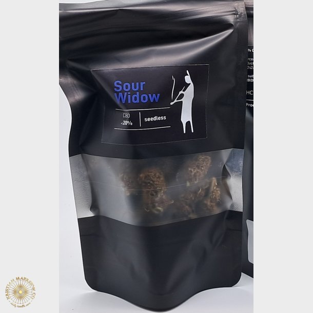 Sour Widow 25g. Fra sidste rs hst