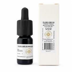 CBD Olie 3% 10 ml. Kristians Original THC 0,2%