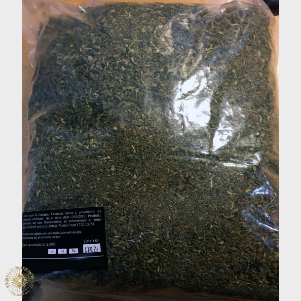 CBD fra blomst 4,5% CBD - 500 g.