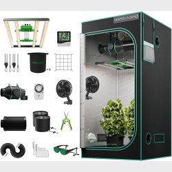 Komplet Grow Box St  Alt-i-n lsning til professionel indendrs dyrkning!