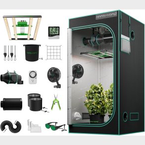 Komplet Grow Box St  Alt-i-n lsning til professionel indendrs dyrkning!