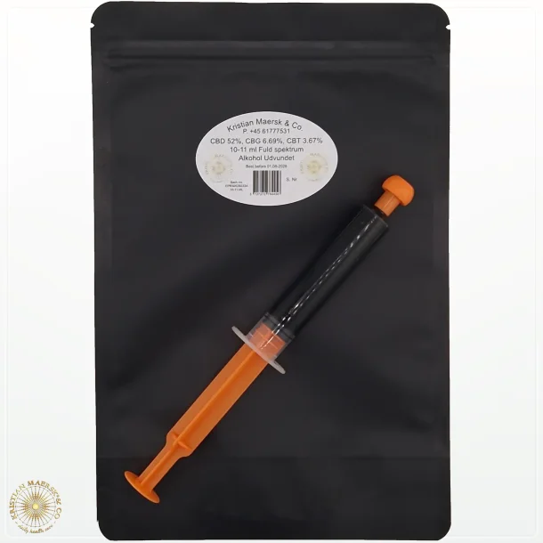 CBD 52% CBG 6.69% CBT 3,67% 10-11 ml. Kristians Original <THC 0,2%