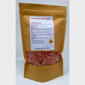 Himalaya-Salz rosa und schwarz